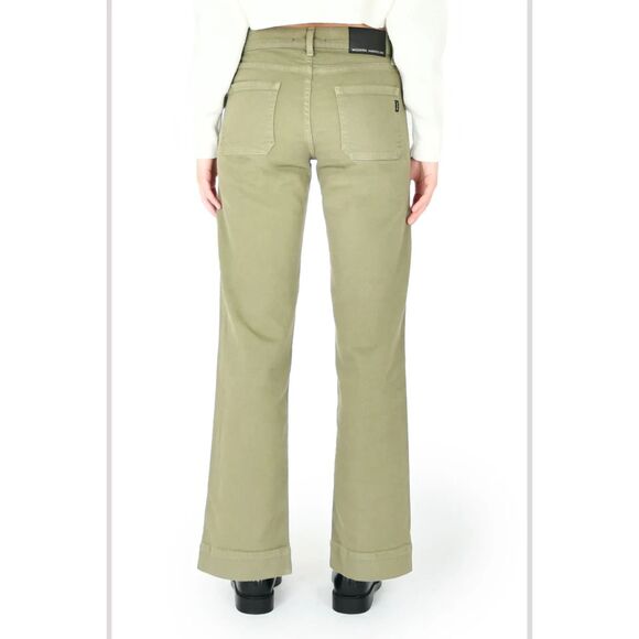 Modern American Women's Farrah Long Utility Full Jeans - Picture 2 of 11